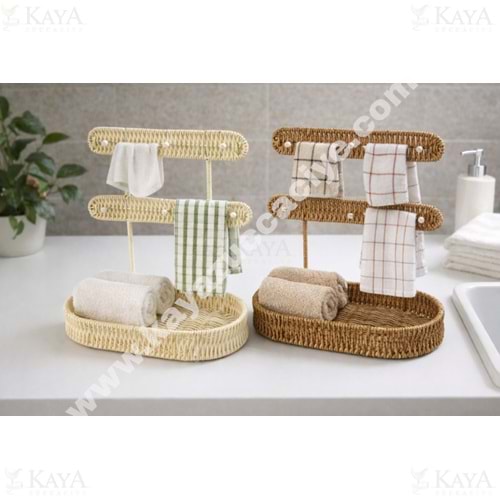 MLN HASIR 2 KATLI ASKILI ORGANİZER OVAL 1*24