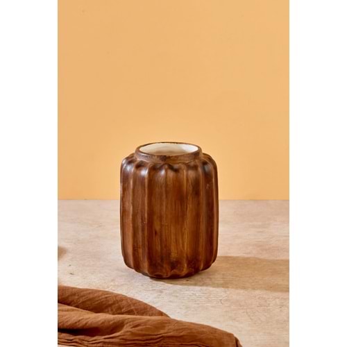 MLN SERAMİK YILDIZ MODEL 4 NO VAZO 19 CM 1*20