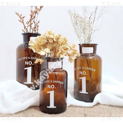 EGE MİLAY VAZO CAM RENKLİ 16 CM 1*48