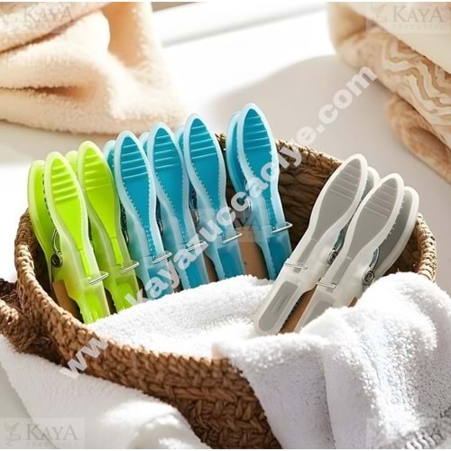 BZD LOTUS SİLİKON MANDAL 12 Lİ 1*144