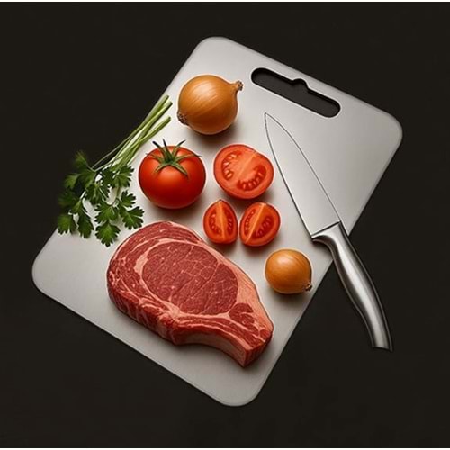 MERCAN ÇELİK KESİM PANOSU ANTİBAKTERİYEL 30x20 CM 1.20 MM 1*12