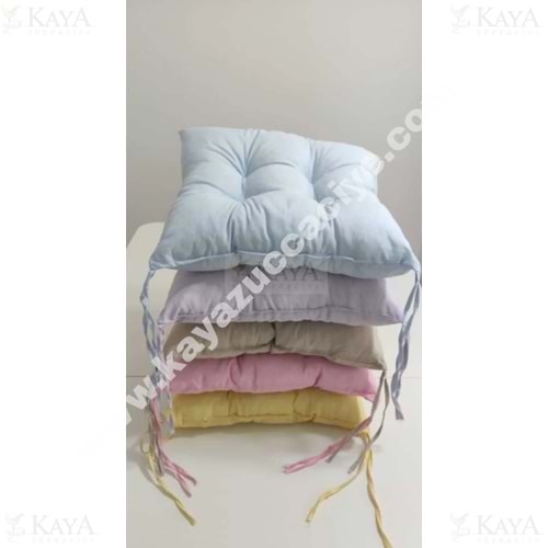 MU-BA 3 LÜ EKO SANDALYE MİNDERİ SİLİKON DOLGULU 1*12