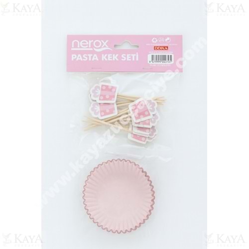 NEROX PASTA KEK SETİ 1*12