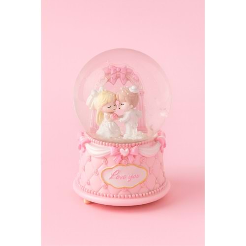 NRX KAR KÜRESİ IŞIKLI VE MÜZİKLİ PİLLİ 13 CM 1*24