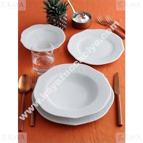 GRANDE OTTOMAN GÜRAL 24 CM ÇUKUR TABAK DKRSZ 1*12