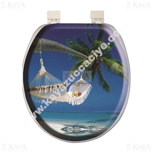 LİNA SOFT KLOZAET KAPAĞI PUF PARADİSE 1*17