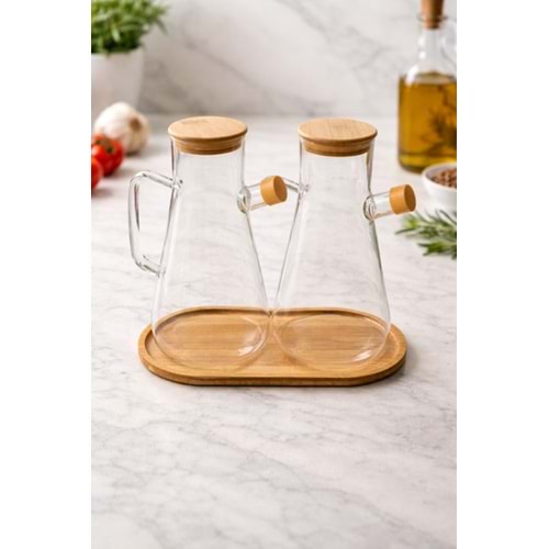 PBT CAM YAĞLIK 2 Lİ STANDLI 900 ML 1*12