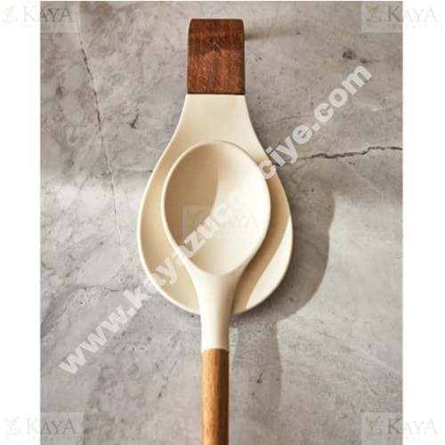 PABLİTO KAŞIK ALTLIĞI AKASYA DETAYLI SİLİKON 25 CM 1*36
