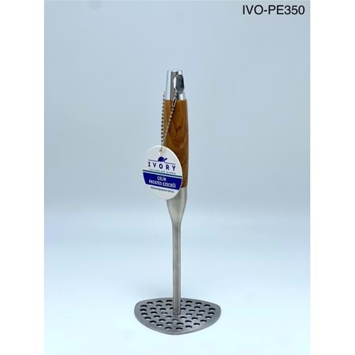 BZD IVORY PATATES EZİCİ AHŞAP SAPLI ÜÇGEN 1*6