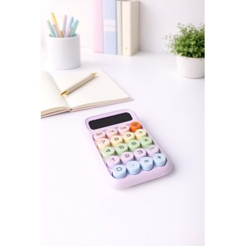 PANGO RENKLİ HESAP MAKİNASI 10 HANELİ 1*20