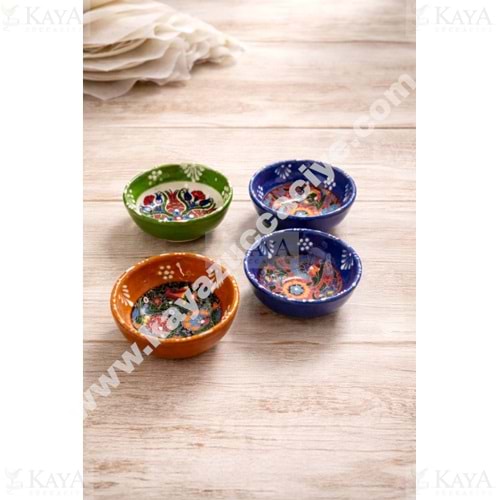 PASHA SERAMİK ÇEREZLİK ÇİNİ 4 LÜ 1*22