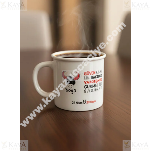 PASHA PORSELEN BURÇ DİZAYNLI KUPA 1*24