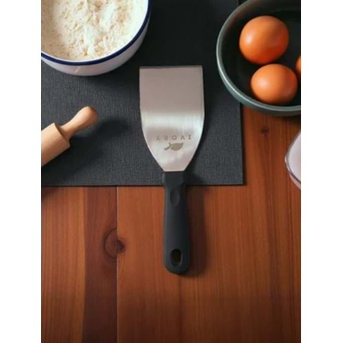 BZD IVORY KEK PASTA SPATULASI 8 CM 1*48