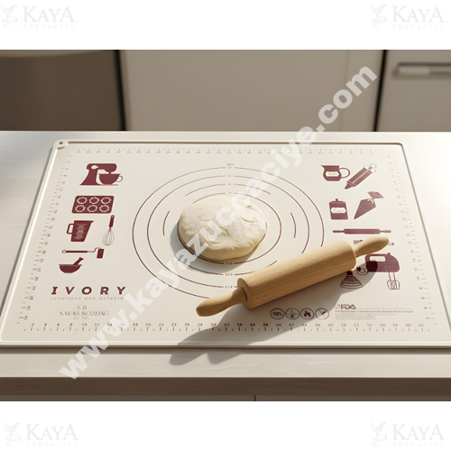 BZD IVORY SİLİKON HAMUR AÇMA MATI 50x70 CM 480 GR 1*50