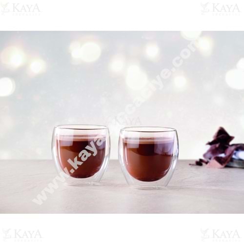 PAŞABAHÇE CAM KUPA KULPSUZ CİDARLI 260 CC BOROSİLİKAT 1*24