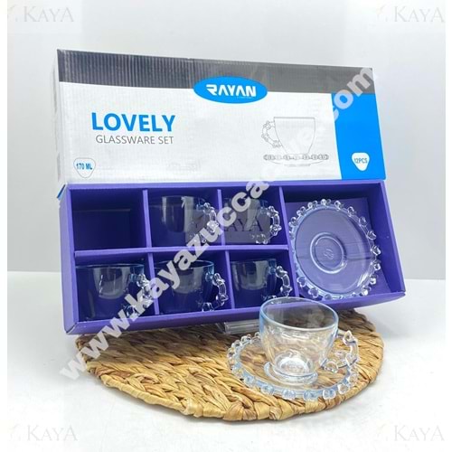 RYN LOVELY GLASSWARE SET RYG8060 1*4