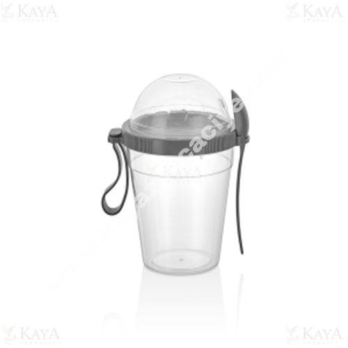 SUN YOĞURT KABI GRANO 600 ML KAŞIKLI 1*12