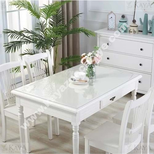 SERMAT MASA ÖRTÜSÜ CRYSİAL MİKA PVC 80 CMx15 MT 1.2 MM