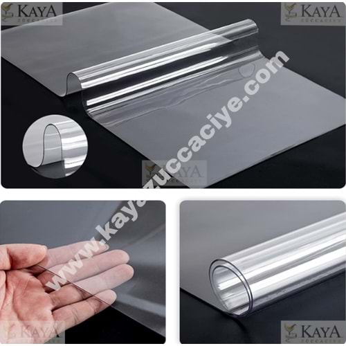 SERMAT MASA ÖRTÜSÜ CRYSİAL MİKA PVC 90 CMx15 MT 1.2 MM