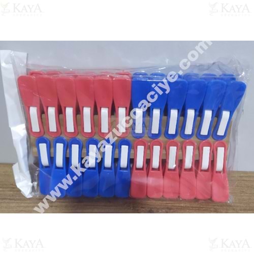 ARH PLASTİK MANDAL 24 LÜ LÜX BÜYÜK 1*100