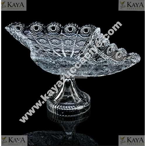 OKS SAKURA MEY-Jİ AYAKLI CAM SUNUMLUK 34 CM 1*6