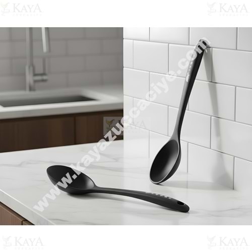 BZD IVORY SİLİKON MİNİ DERİN KAŞIK 20 CM 1*24