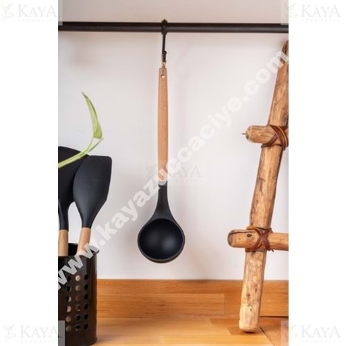 BZD IVORY BAMBU SAPLI SİLİKON MİNİ KEPÇE 24 CM 1*24