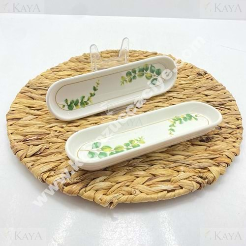 ALİNA HOME SARMAŞIK MODEL OVAL ZEYTİNLİK 23X6,5 CM 1*32