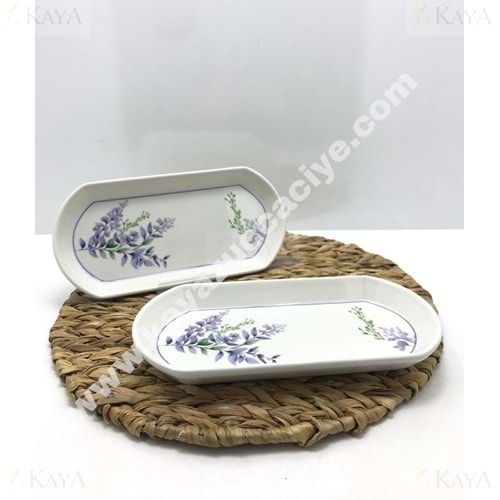 ALİNA HOME SULEKS OVAL KAYIK ORTA 25,5X12 CM 1*12