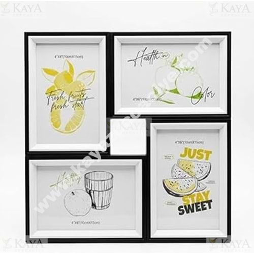 SVR FOTOĞRAF ÇERÇEVESİ 4 BÖLMELİ 10x15 1*18