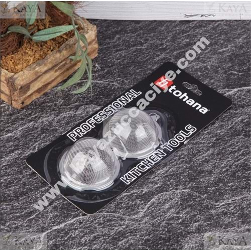 THN SÜZGEÇ ÇAY ÇELİK TOP MODEL KÜÇÜK 1*24