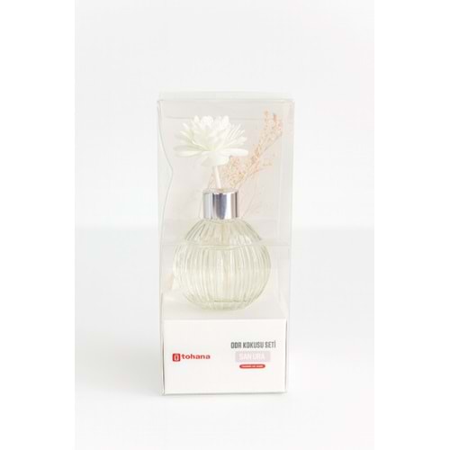 THN ODA KOKUSU CAM ŞİŞEDE ÇİÇEKLİ 20 ML 1*24