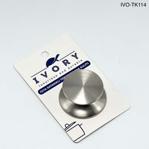 BZD IVORY TENCERE KAPAK KULPU ISIYA DAYANIKLI METAL 1*12