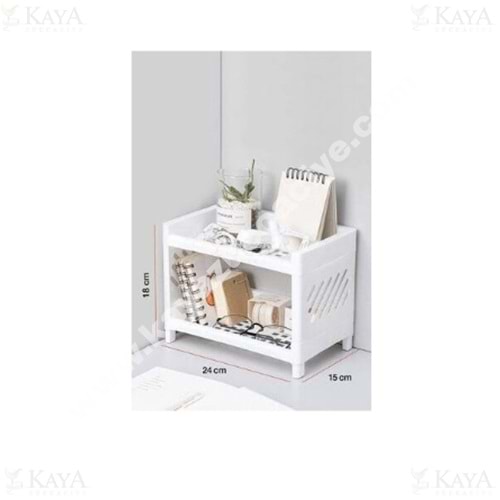 TUFFEX ORGANİZER İKİ KATLI DÜZENLEYİCİ RAF 1*12