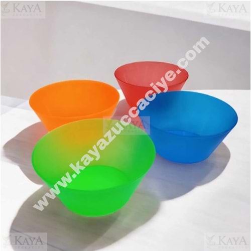 TUFFEX 4 PARÇA RENKLİ KASE SETİ 1*24