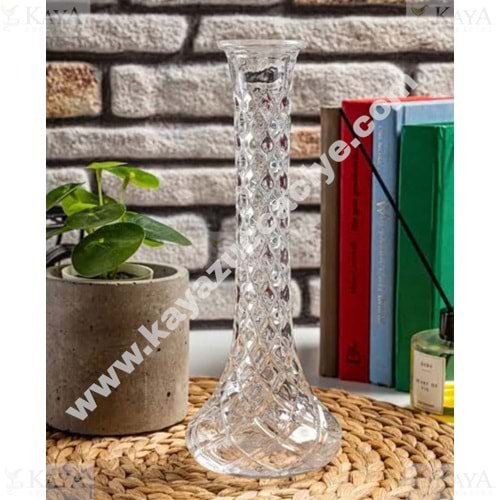 ALN CAM FİL AYAĞI VAZO 25 CM 1*15/1*24