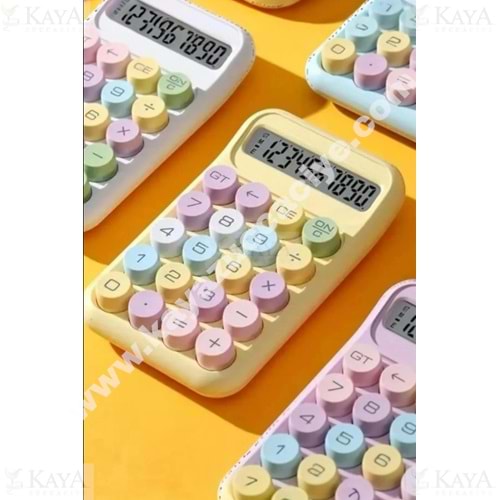 ZRS RENKLİ HESAP MAKİNASI 10 HANELİ 1*30