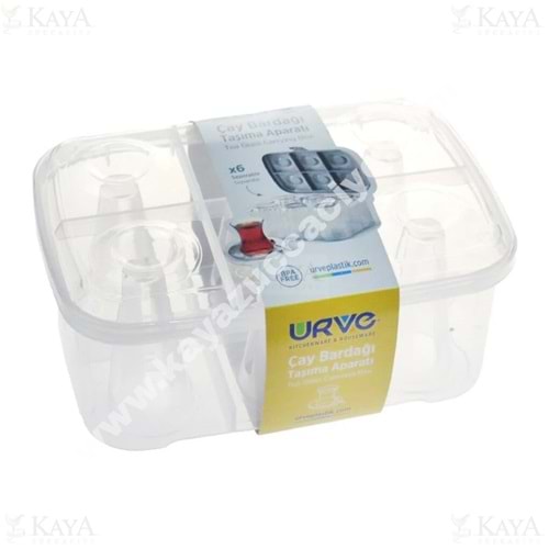DECOREV URVE ÇAY BARDAĞI TAŞIMA APARATI 1*24