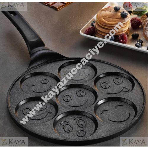 VİVALDİ PANKEK GÜLEN YÜZ TAVA 26 CM 1*12