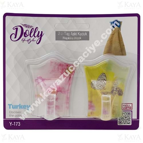DOLLY YAPIŞKANLI ASKI 2 Lİ TAÇ KÜÇÜK ASKI 1*100