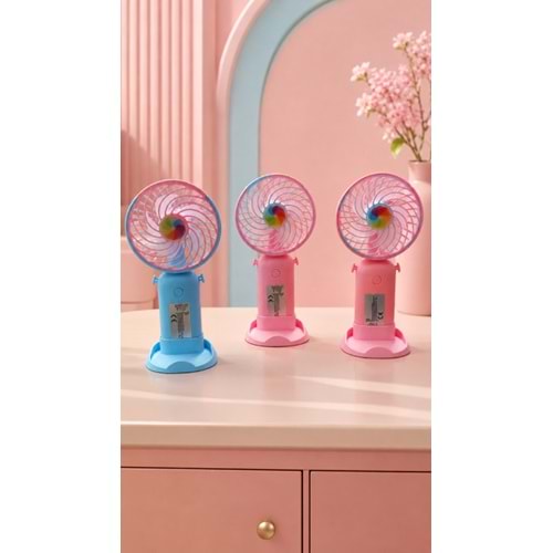 PANGO MASA ÜSTÜ MİNİ EL FANI USB ŞARJLI 10027 1*168