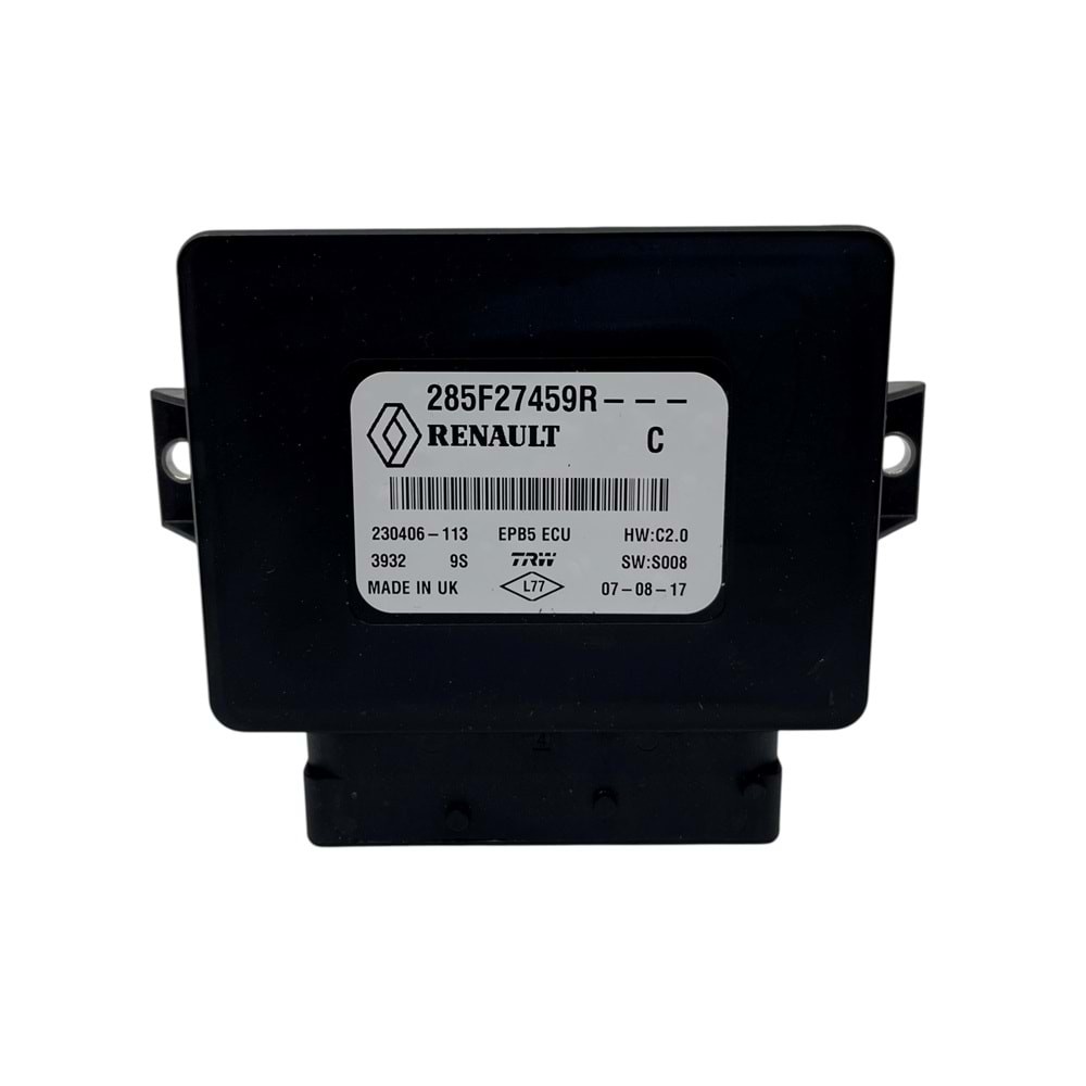 MEGANE IV KADJAR TALİSMAN OTOMATİK PARK FREN BEYNİ 285F27459R 285F22726R 285F20284R 285F26474R
