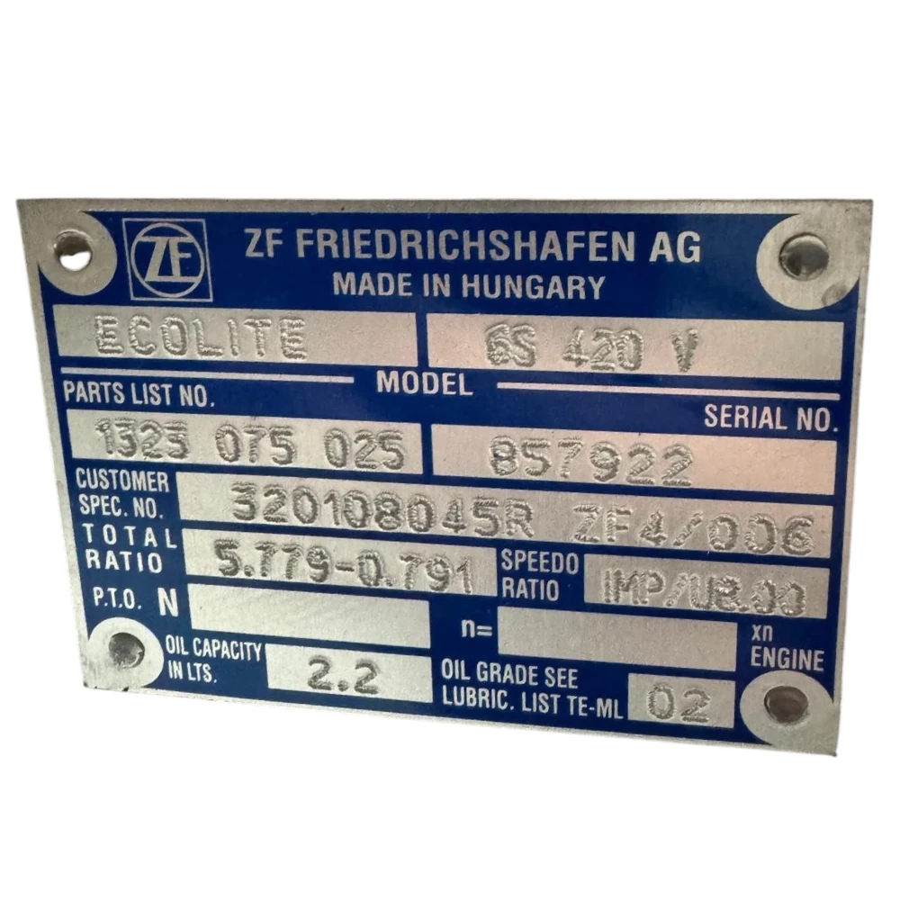 MASTER III ÇİFT TEKER ZF4-006 ŞANZIMAN VİTES KUTUSU (ARKADAN İTİŞLİ)