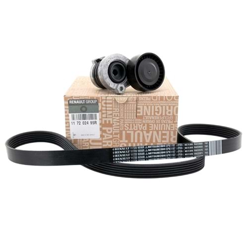 ALTERNATÖR KAYIŞ KİTİ 1.5 DCİ CLİO IV LODGY DOKKER MEGANE IV KADJAR (117209098R 6PK1197 /117504048R)