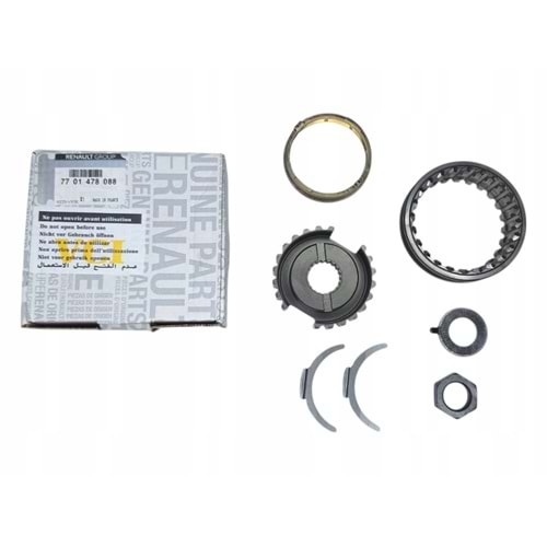5. VİTES SENKROMENÇ TAKIMI MEGANE II MEGANE III FLUENCE LOGAN SANDERO DUSTER 7701478088 8200213492